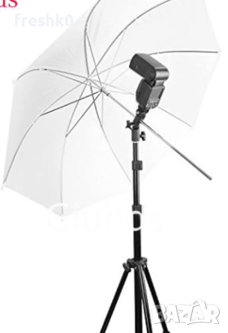 Държач за чадър и ръчна светкавица, снимка 4 - Чанти, стативи, аксесоари - 44879944