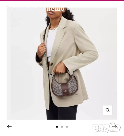 Coach Дамска Чанта - Налични Различни Цветове Код E1043, снимка 3 - Чанти - 52172491