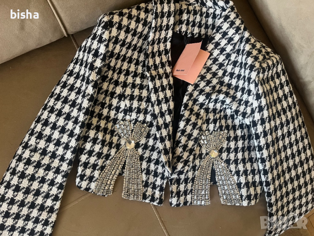 Сако Miu Miu , снимка 4 - Сака - 44912356