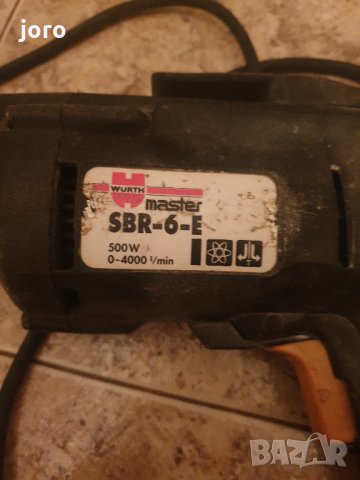 würth master sbr-6-e, снимка 5 - Винтоверти - 33123402