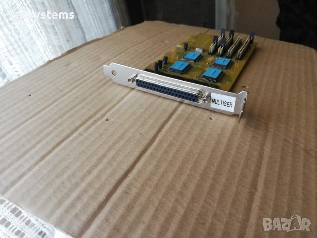 SUNIX 4061A VER 3.0 H9MSUNSER 16-bit ISA Adapter Controller Card, снимка 3 - Други - 33588686