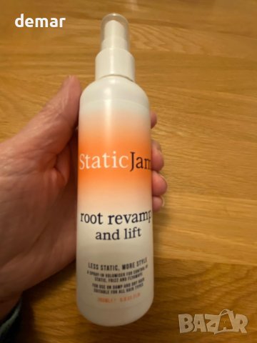 STATICJAM Root Revamp & Lift Спрей за обем на косата, снимка 2 - Продукти за коса - 43961526
