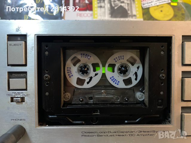 Касетен Дек PIONEER CT-A7 един от най-високите модели на Pioneer, за ремонт или части, снимка 2 - Декове - 43255851