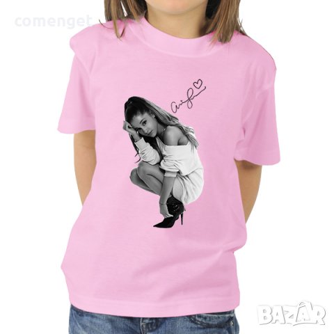 ХИТ! Детски тениски АРИАНА ГРАНДЕ / ARIANA GRADE! Или с Твоя идея!, снимка 7 - Детски тениски и потници - 28094734