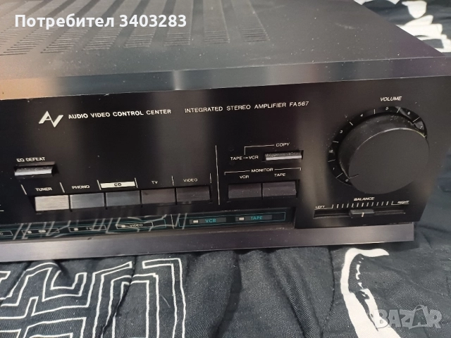 Усилвател Phillips FA567, снимка 4 - Ресийвъри, усилватели, смесителни пултове - 52492755