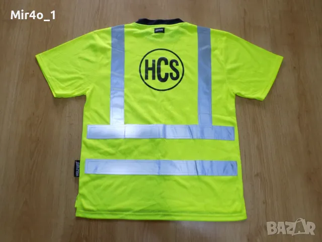 нова работна тениска veltuff work wear риза блуза горнище худи светлоотразителна мъжка оригинал L, снимка 2 - Тениски - 49915510