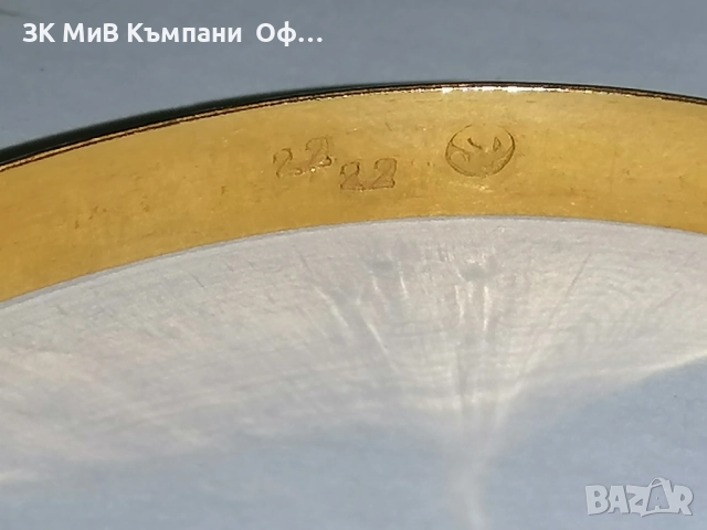 Златна дамска гривна - 11.75гр. - 22К, снимка 3 - Гривни - 52835241