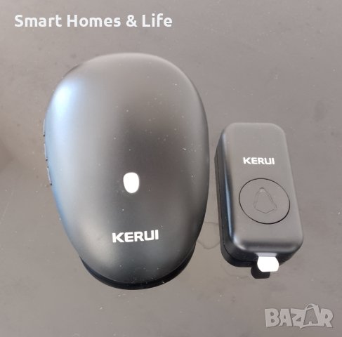 Безжичен, водоустойчив, външен, смарт домашен звънец KERUI, снимка 2 - Други - 43861206