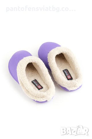 Дамски домашни чехли GEZER лилав 36/41, снимка 2 - Пантофи - 43446178