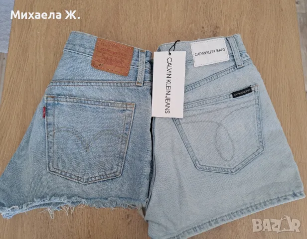 Дънкови къси панталони Levi's 501, снимка 10 - Къси панталони и бермуди - 49389655
