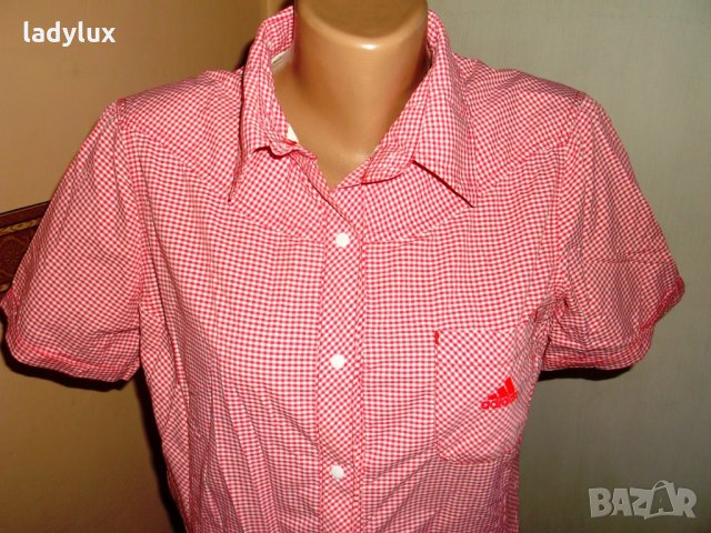 Adidas, Оригинална Туристическа Риза, Размер М. Код 659, снимка 3 - Ризи - 26387353