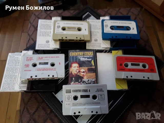 10 лицензирани и запазени касети с КЪНТРИ, снимка 5 - Аудио касети - 52850171