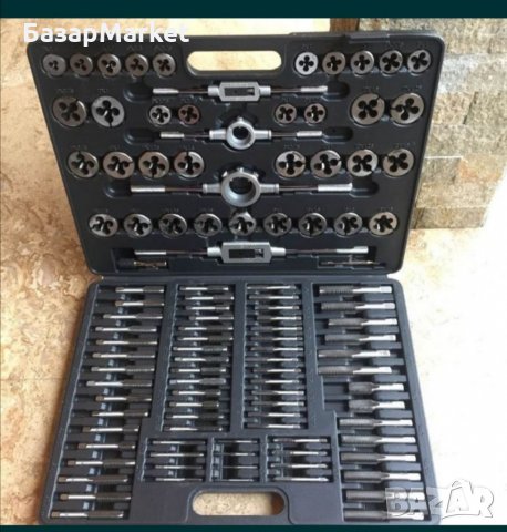  Професионелни Метчици и Плашки 110бр. М2 - М18 , снимка 2 - Други инструменти - 32381611