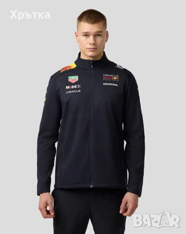 Red Bull Racing F1 Team Softshell Jacket - Оригинално мъжко яке , снимка 2 - Якета - 52727664
