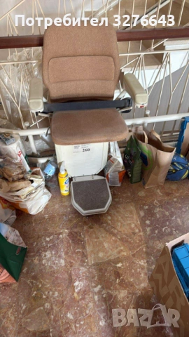 Продавам електрически стол с механизъм за придвижване (за инвалиди)