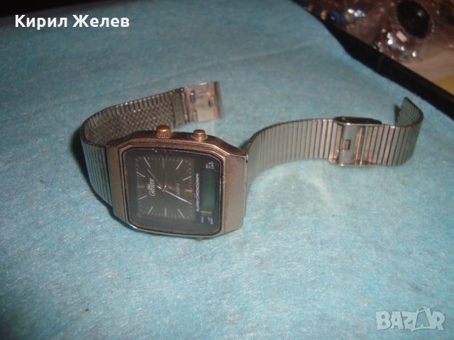 GENEVE QUARTZ  ALARM CHRONOGRAPH СТАР РЯДЪК МАРКОВ КВАРЦОВ ВИНТИДЖ ЧАСОВНИК ЖЕНЕВА 26419