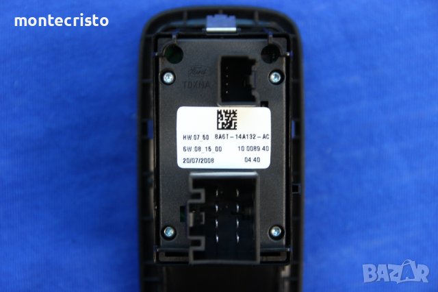 Панел бутони ел.стъкла Ford Fiesta MK7 (2008-2013г.) 8A6T-14A132-AC / 8A6T14A132AC, снимка 3 - Части - 38112694