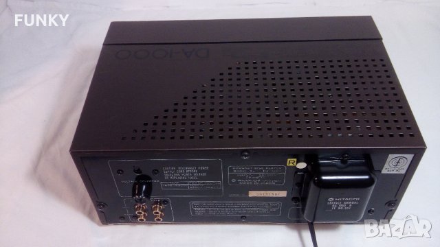 Hitachi DA-1000 Stereo Compact Disc Player (1983-84), снимка 13 - Ресийвъри, усилватели, смесителни пултове - 28924291