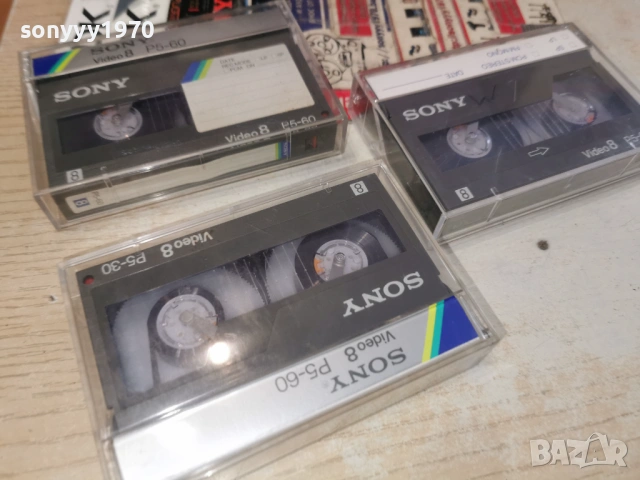 SONY VIDEO 8 TAPE-3БР ОТ ГЕРМАНИЯ 2201261328, снимка 10 - Други жанрове - 53187718