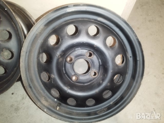 Железни джанти 14 Ки 4*100мм ET38 J6 Хонда, Опел и други , снимка 7 - Гуми и джанти - 42946410