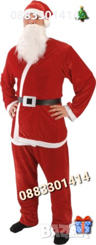 Коледен костюм Дядо Коледа , снимка 3 - Други - 42985526