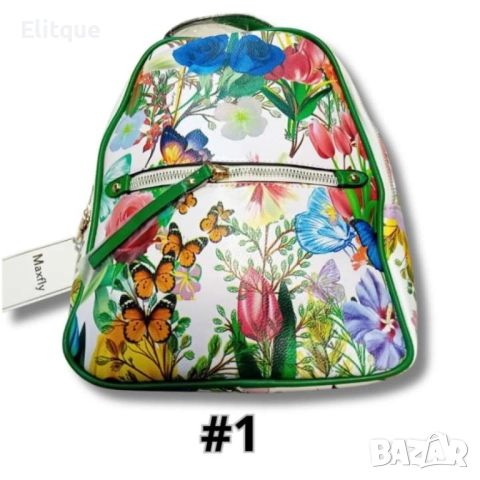 Интересна дамска чанта тип раница, снимка 6 - Раници - 52853998