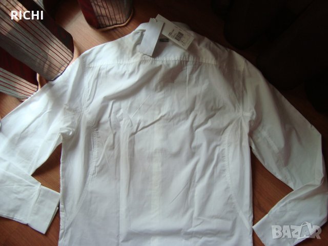 НАМАЛЕНА НА 50лв - ADIDAS SLVR – нова риза памук дълъг ръкав, снимка 5 - Ризи - 28194614