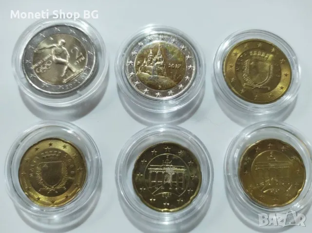 Евро монети UNC, снимка 4 - Нумизматика и бонистика - 49960078