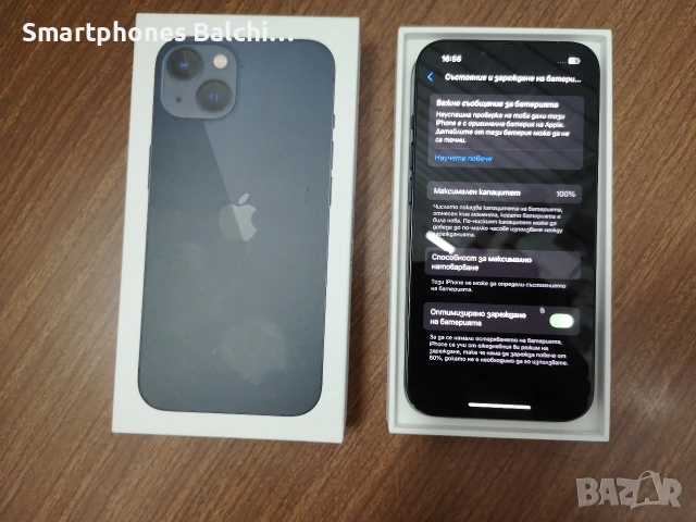iPhone 13 Midnight black/100% battery health , снимка 2 - Apple iPhone - 53050831