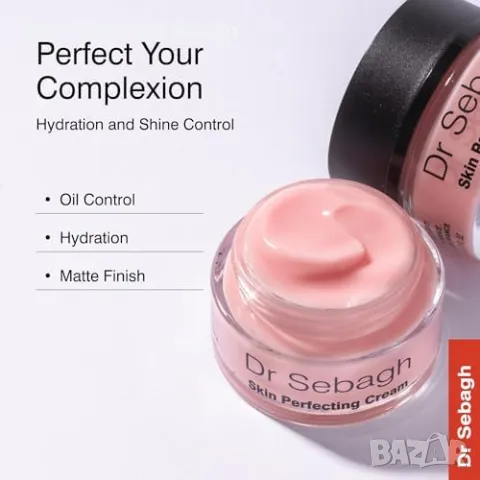Нов Матиращ Крем Dr Sebagh® за Контрол на Мазната Кожа – 50мл лице жени, снимка 5 - Козметика за лице - 47618431