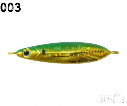 Пилкер SeaBuzz 341 UV джиг примамка за морски и спинингов риболов, снимка 5 - Такъми - 53211890