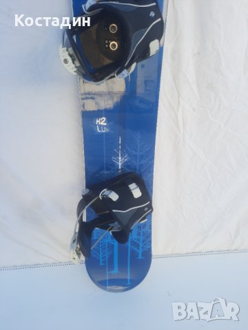 сноуборд K2 Luna 150см.  с автомати, снимка 4 - Зимни спортове - 43996892