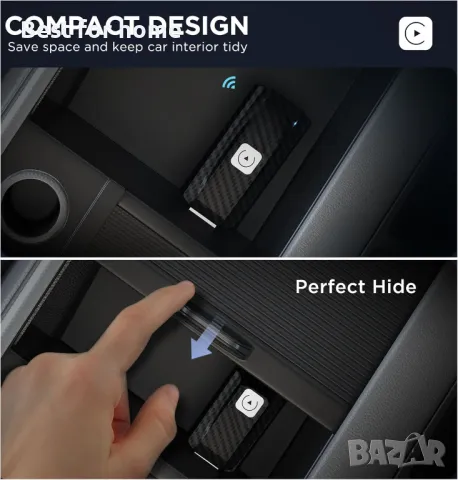 Carplay Wireless Adapter, U2C-AIR за Apple от MSXTTLY, снимка 4 - Аксесоари и консумативи - 48547204