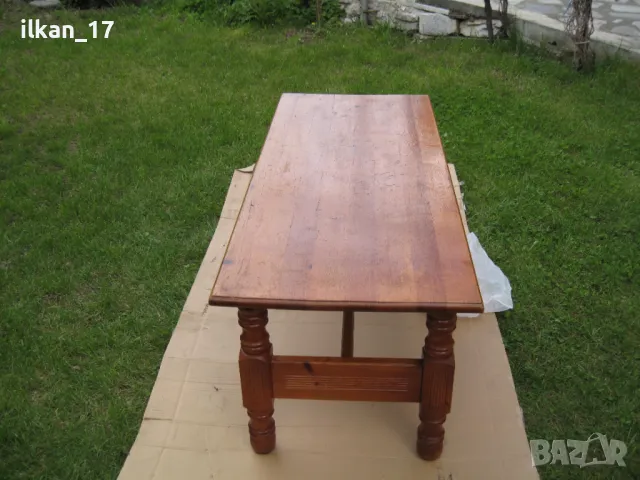 Маса Холна Масивнан  внос от Германия , снимка 7 - Маси - 50057698