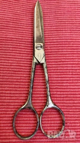 Стара ножица Mann & Federlein, Solingen. , снимка 1 - Антикварни и старинни предмети - 39862797