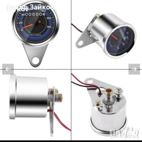 Универсален мотоциклетен одометър Мотоциклетен скоростомер, снимка 3 - Аксесоари и консумативи - 50225766