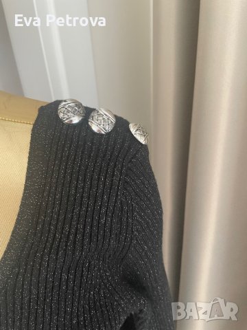 Дамска рокля по модел на Balmain S,M,L, снимка 3 - Рокли - 40381379