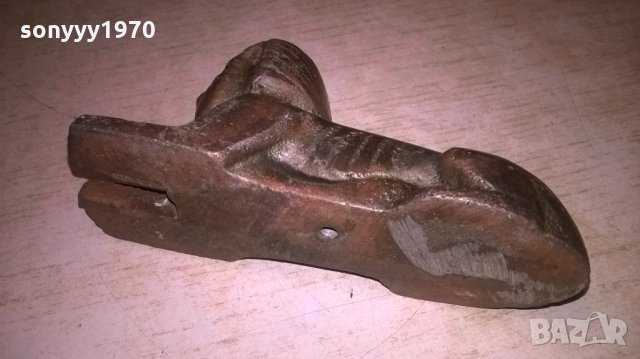 СВИНКС-МЕД/МЕСИНГ/БРОНЗ-12Х5Х4СМ-ВНОС ХОЛАНДИЯ, снимка 6 - Антикварни и старинни предмети - 27832537