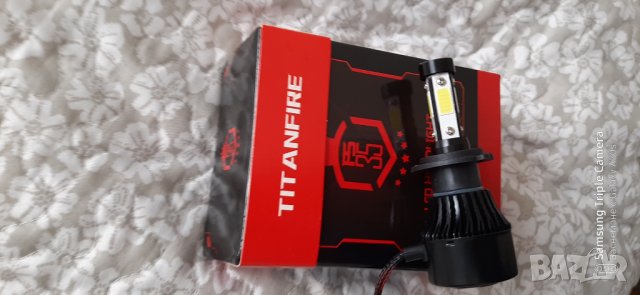 Лед крушки h7 лед крушки h4 лед крушки  , hb3 hb4  - TITANFIRE®  , снимка 2 - Аксесоари и консумативи - 28240082