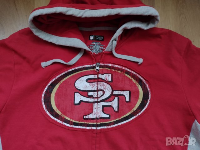 NFL San Francisco 49ers - мъжки суичър с качулка размер  XL, снимка 9 - Суичъри - 39560714