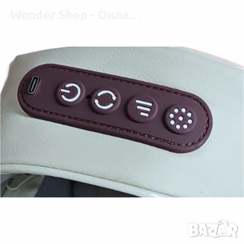 Електрически масажор за врат, гръб и тяло – Вашият персонален терапевт у дома, снимка 2 - Масажори - 51115216