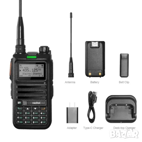 Радиостанция Radtel RT-4D DMR, снимка 4 - Екипировка - 50065162
