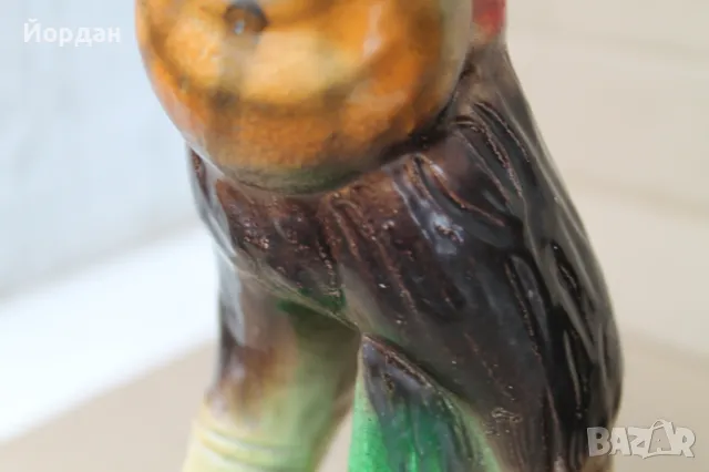 Стара Българска керамика ''Мечкар с мечка'', снимка 14 - Антикварни и старинни предмети - 47990190