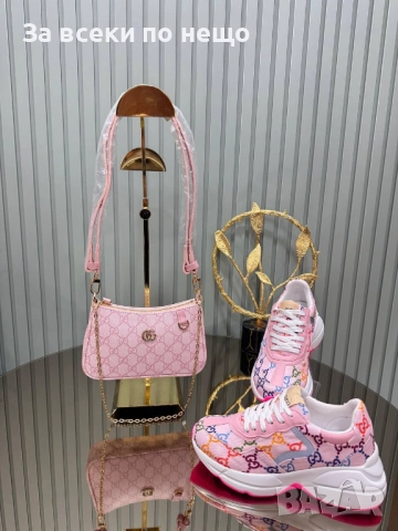 Gucci Комплект Дамска Чанта И Дамски Маратонки Баленсиага - Налични Различни Модели Код SK395, снимка 7 - Чанти - 52862709
