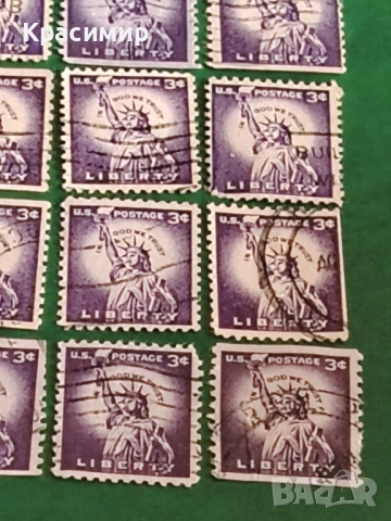 Винтидж ПОЩЕНСКИ марки САЩ , снимка 11 - Филателия - 53084504