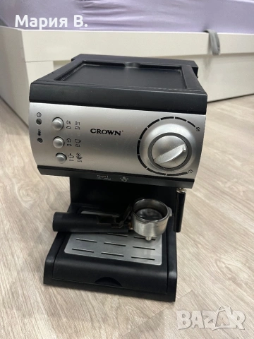 Кафемашина CROWN CEM-1515, снимка 8 - Кафемашини - 53497094