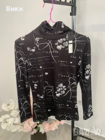 Алеса Alessa блуза нова с етикет в размер М, снимка 2 - Блузи с дълъг ръкав и пуловери - 50324306