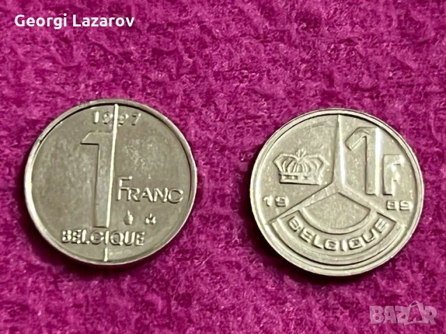 1 франк Белгия 