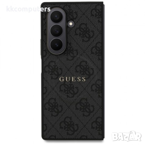 Оригинален кейс Guess 4G Ring Classic Logo MagSafe, За Samsung Galaxy Z Fold7, Черен и Протектор, снимка 2 - Резервни части за телефони - 51923331