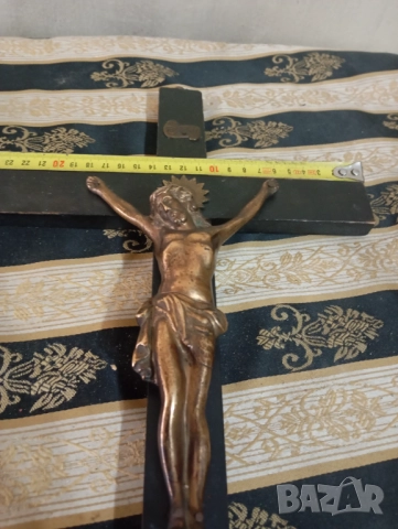 Стар кръст,разпятие, снимка 5 - Антикварни и старинни предмети - 52399859